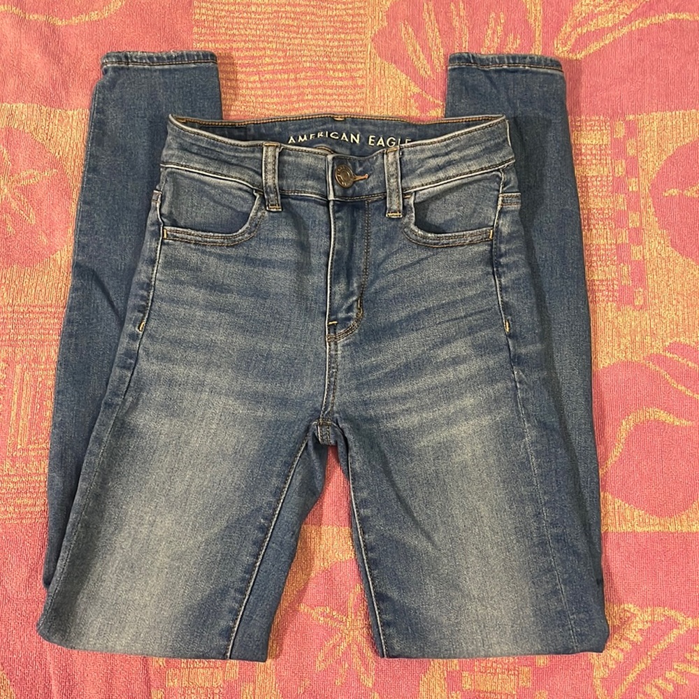 American Eagle Hi-Rise Jegging Size 00 Regular